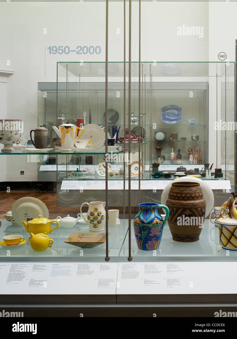 V&una galleria di ceramiche, Londra, Regno Unito, Stanton e Williams, 2009 Foto Stock