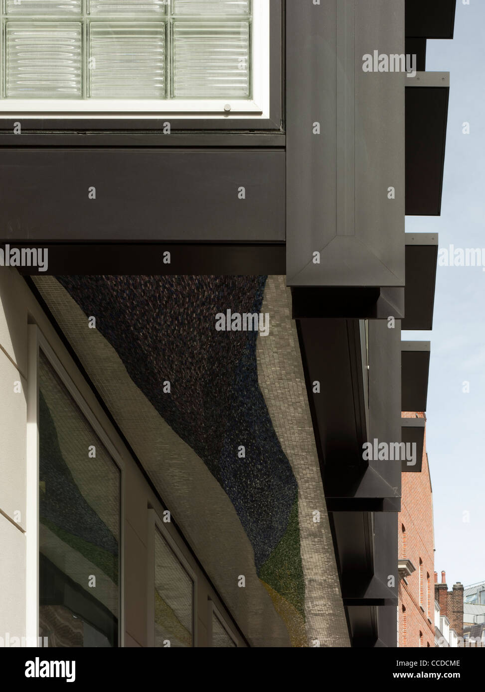 Un nuovo Ufficio Sviluppo su New Bond Street Maddox Street e St George Street a Londra Foto Stock