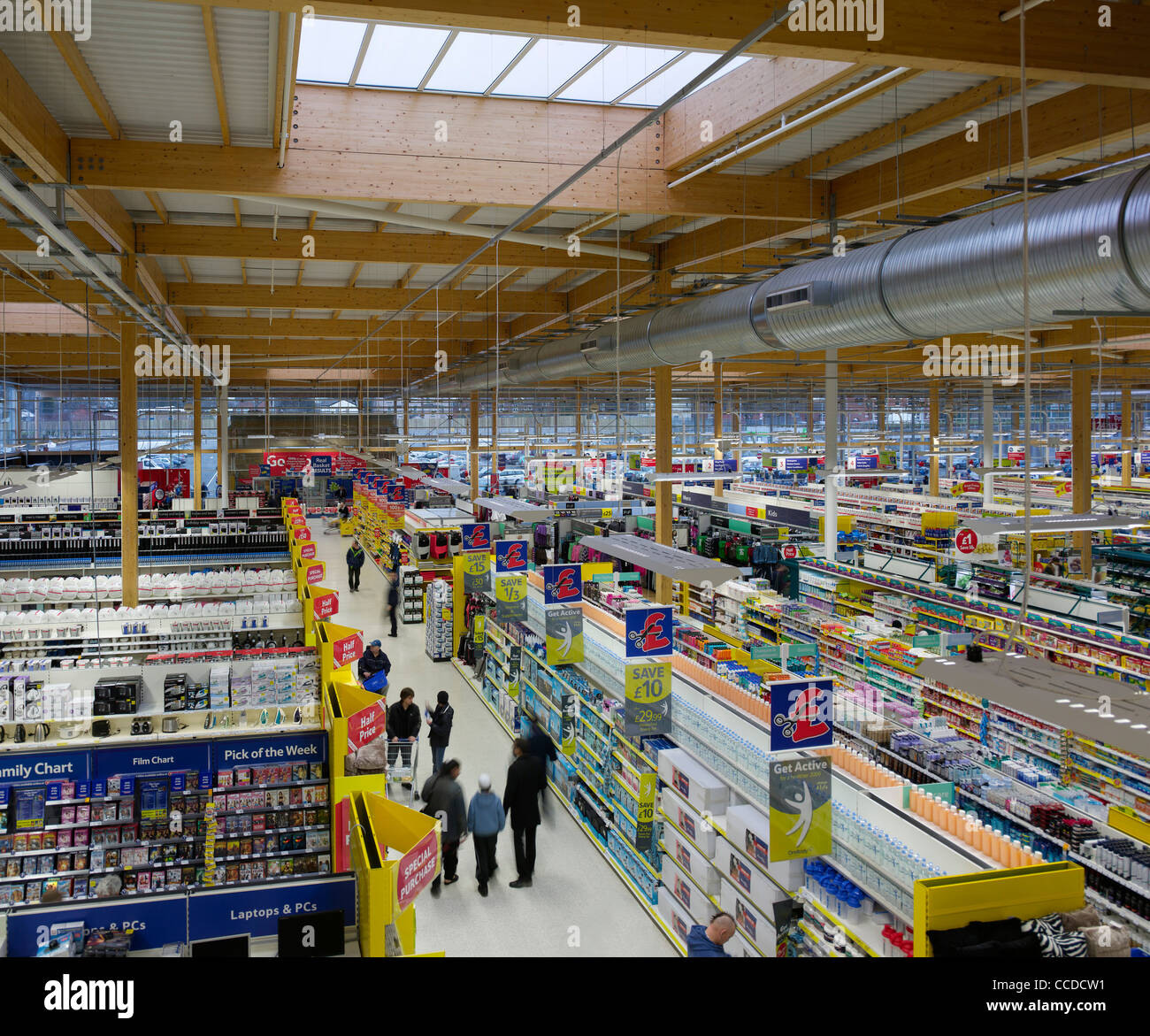 Tesco Cheetham Hill, Manchester, Regno Unito, 2009 Foto Stock
