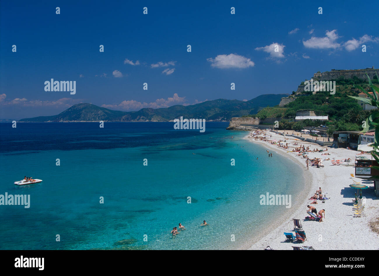 Spiaggia delle Ghiaie Foto Stock