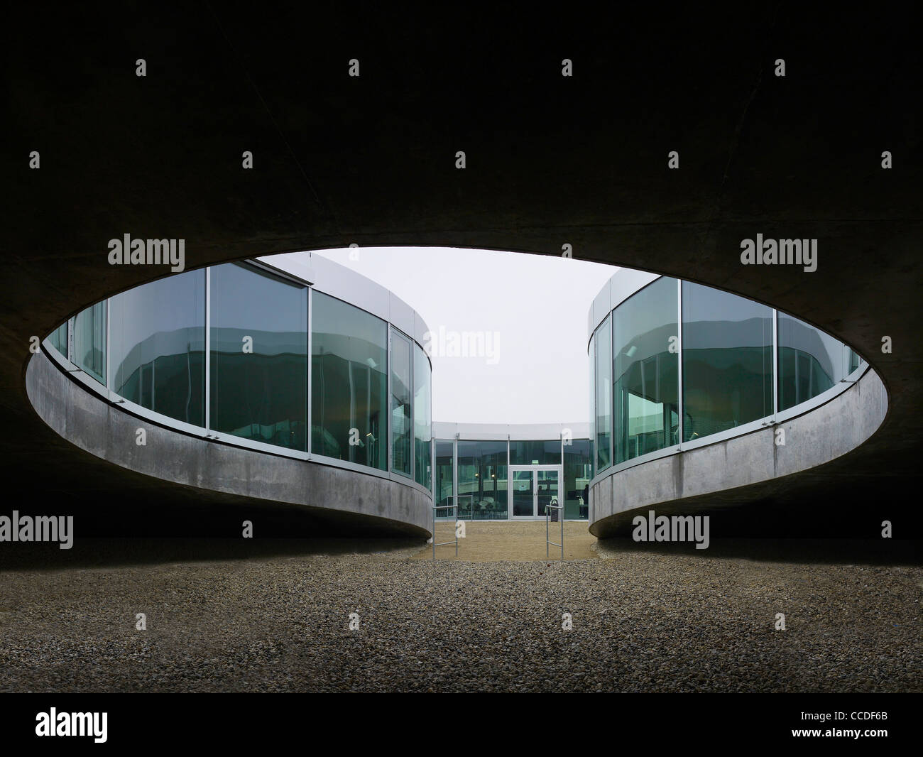 Rolex Learning Center a Losanna, Svizzera, 2010 Foto Stock