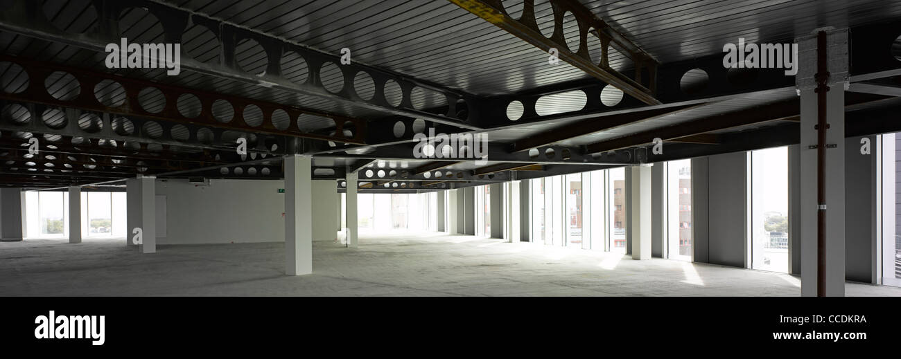 1 MERCHANT SQUARE, MOSSESSIAN e partner, 2010 Ufficio tipico pavimento Foto Stock