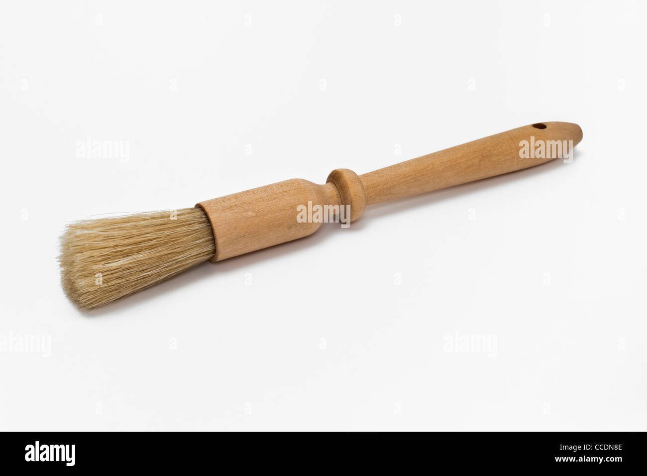 Detailansicht eines Backpinsels | Dettaglio foto di una spazzola panettieri Foto Stock