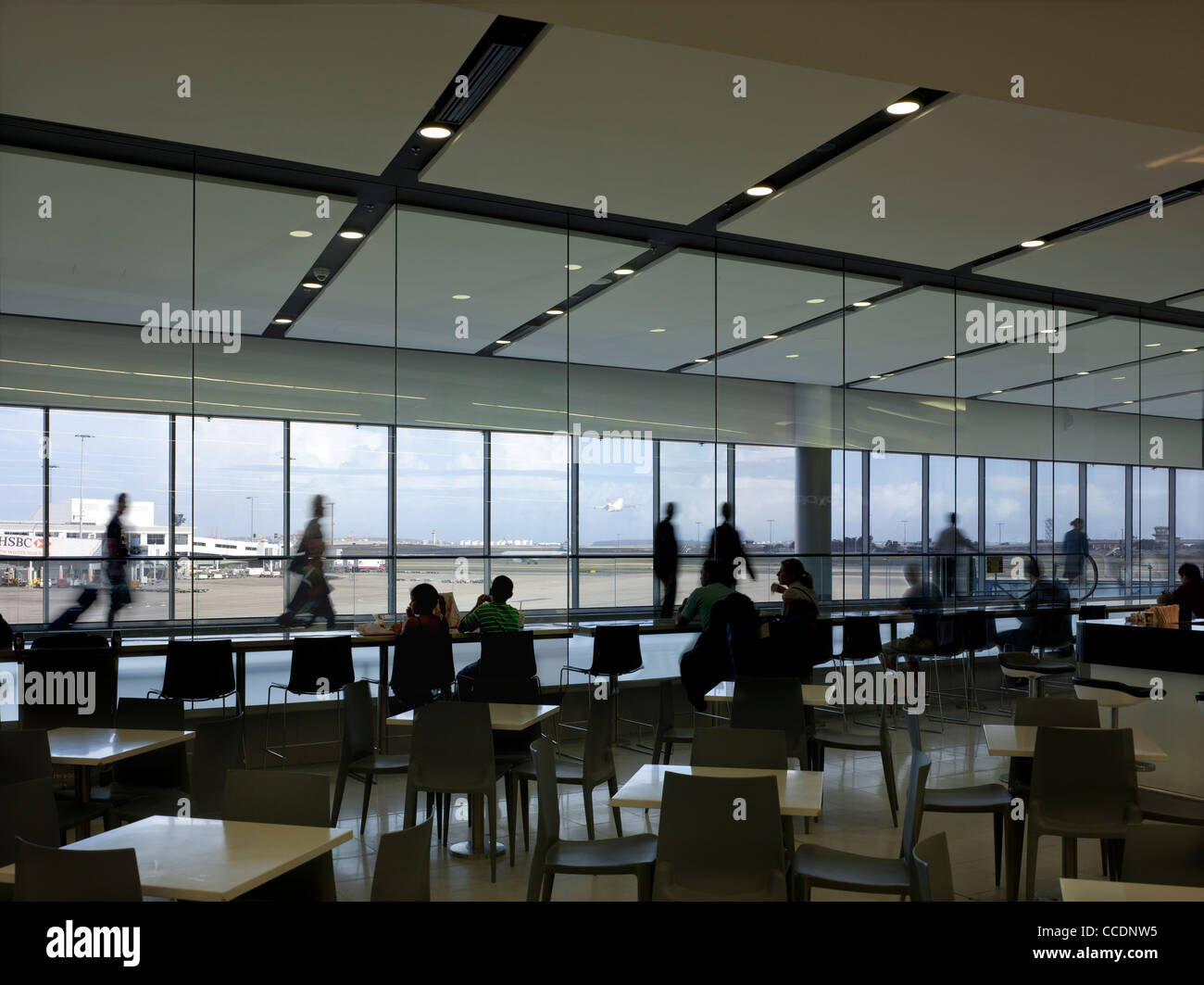 Aeroporto Internazionale di Sydney il morsetto 1, Sydney, Australia, Woodhead Architettura interni di pianificazione, 2010 Foto Stock