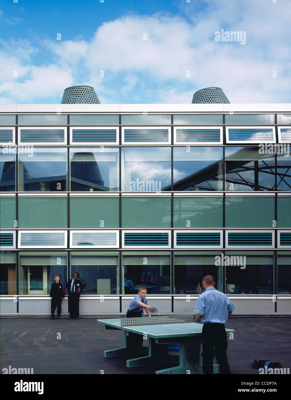 John Madejski Academy, Reading, Regno Unito, Wilkinson Eyre Architects, 2008 Foto Stock