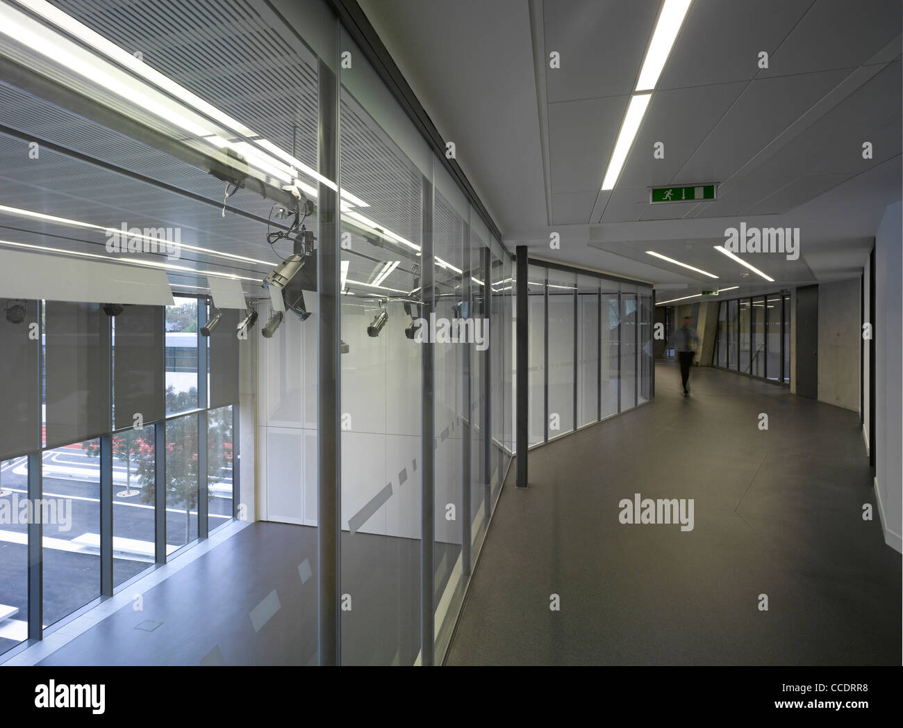 EVELYN GRACE ACADEMY, Brixton, Zaha Hadid Architects-corridoio Foto Stock