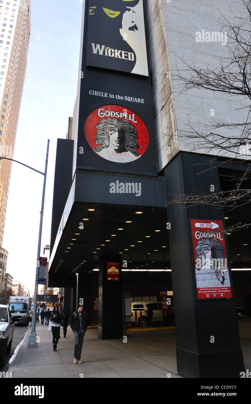 Spettacoli di Broadway, New York City, Stati Uniti d'America Foto Stock