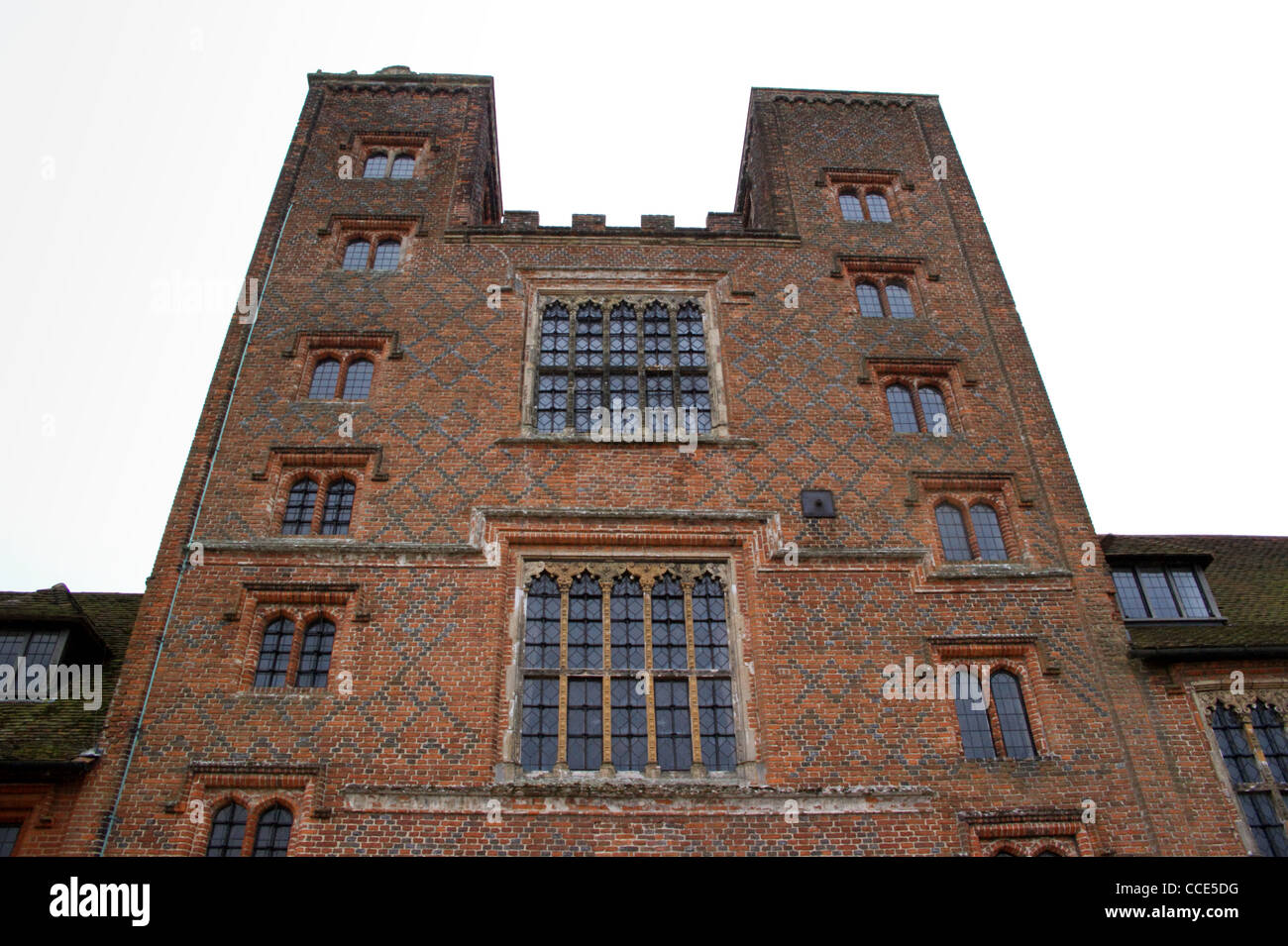 Tudor Manor House, Layer Marney Tower, Tiptree, Essex, Inghilterra Foto Stock