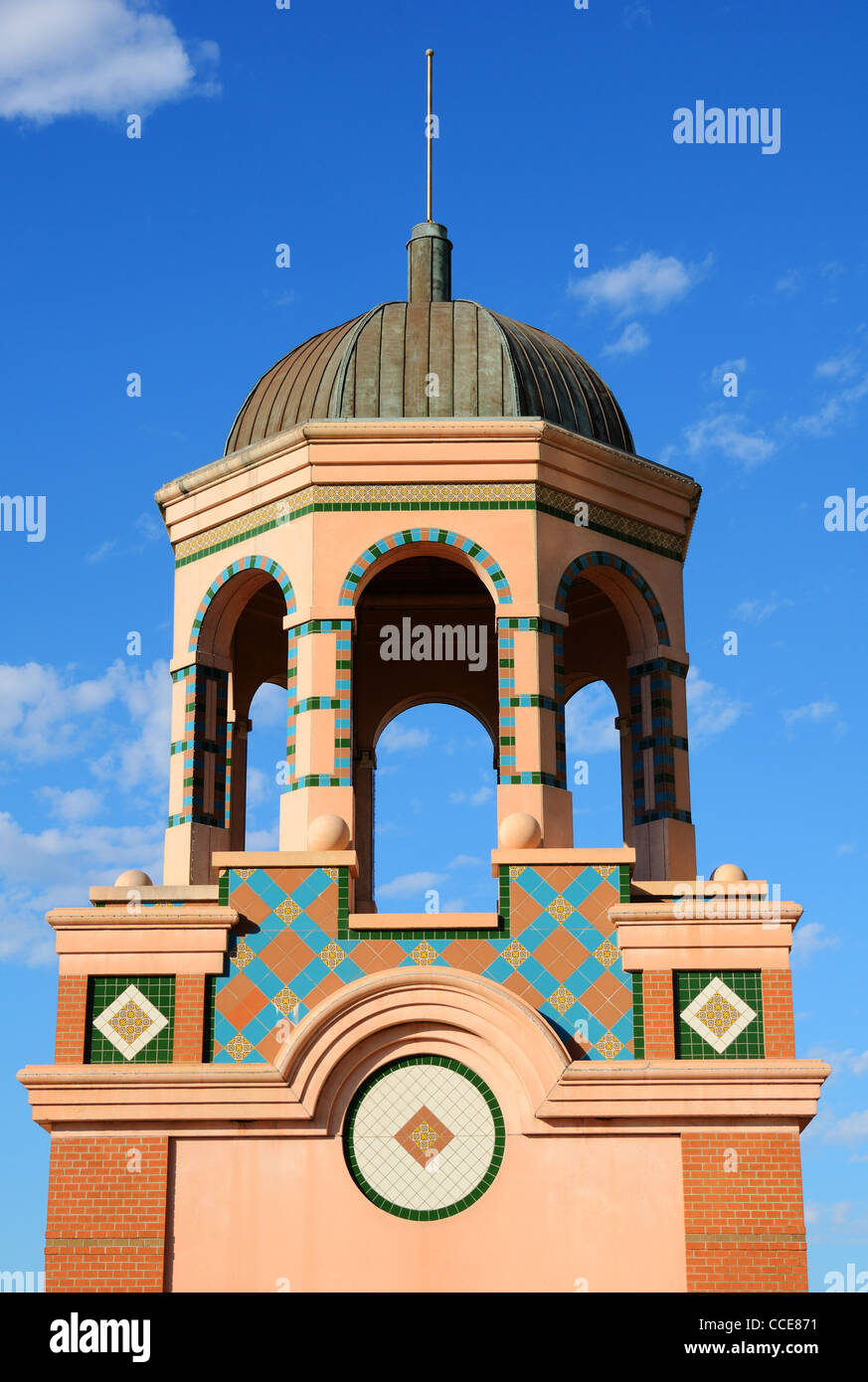 Architettura caratteristica torre Foto Stock