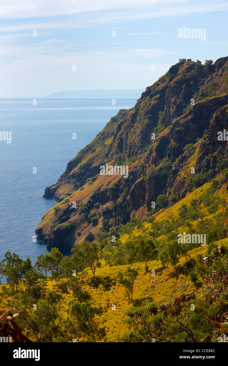 Litorale nei pressi di Dili, Timor orientale, Asia Foto Stock