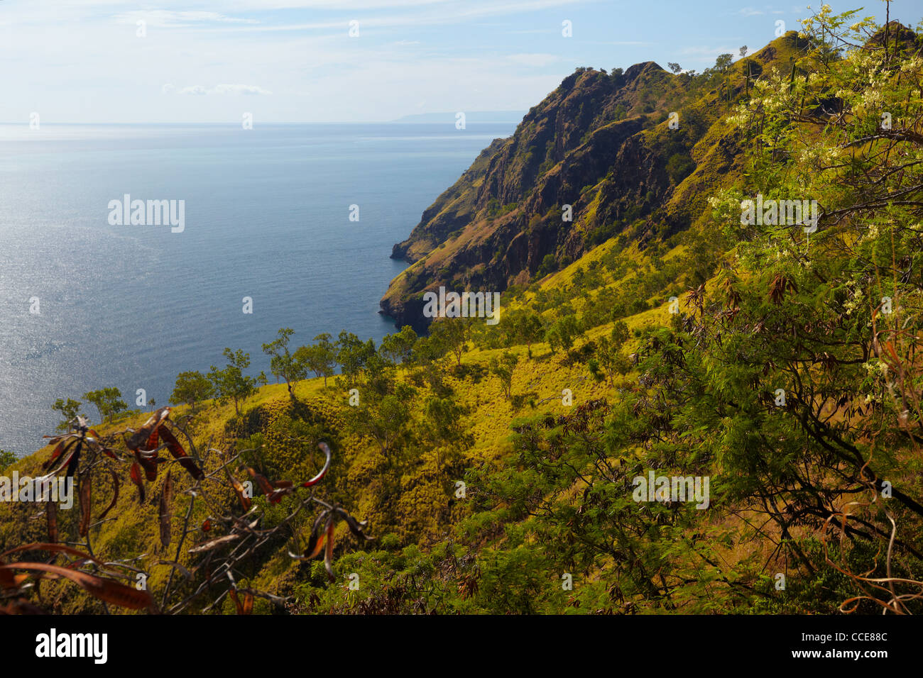 Litorale nei pressi di Dili, Timor orientale, Asia Foto Stock