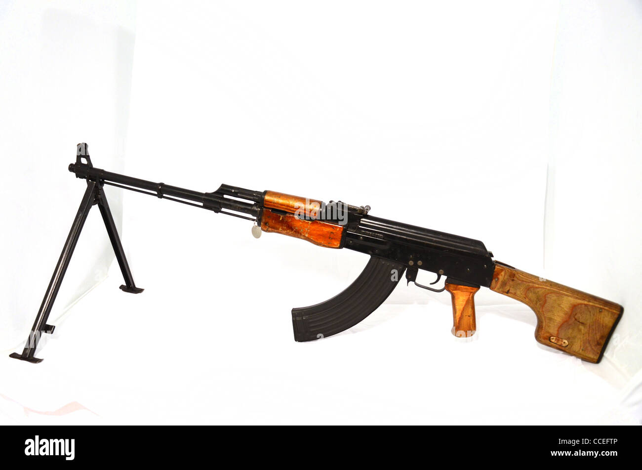 RPK 7,62 russo LMG questo è fondamentalmente un AKM con una più robusta, barre2l.jpg Foto Stock