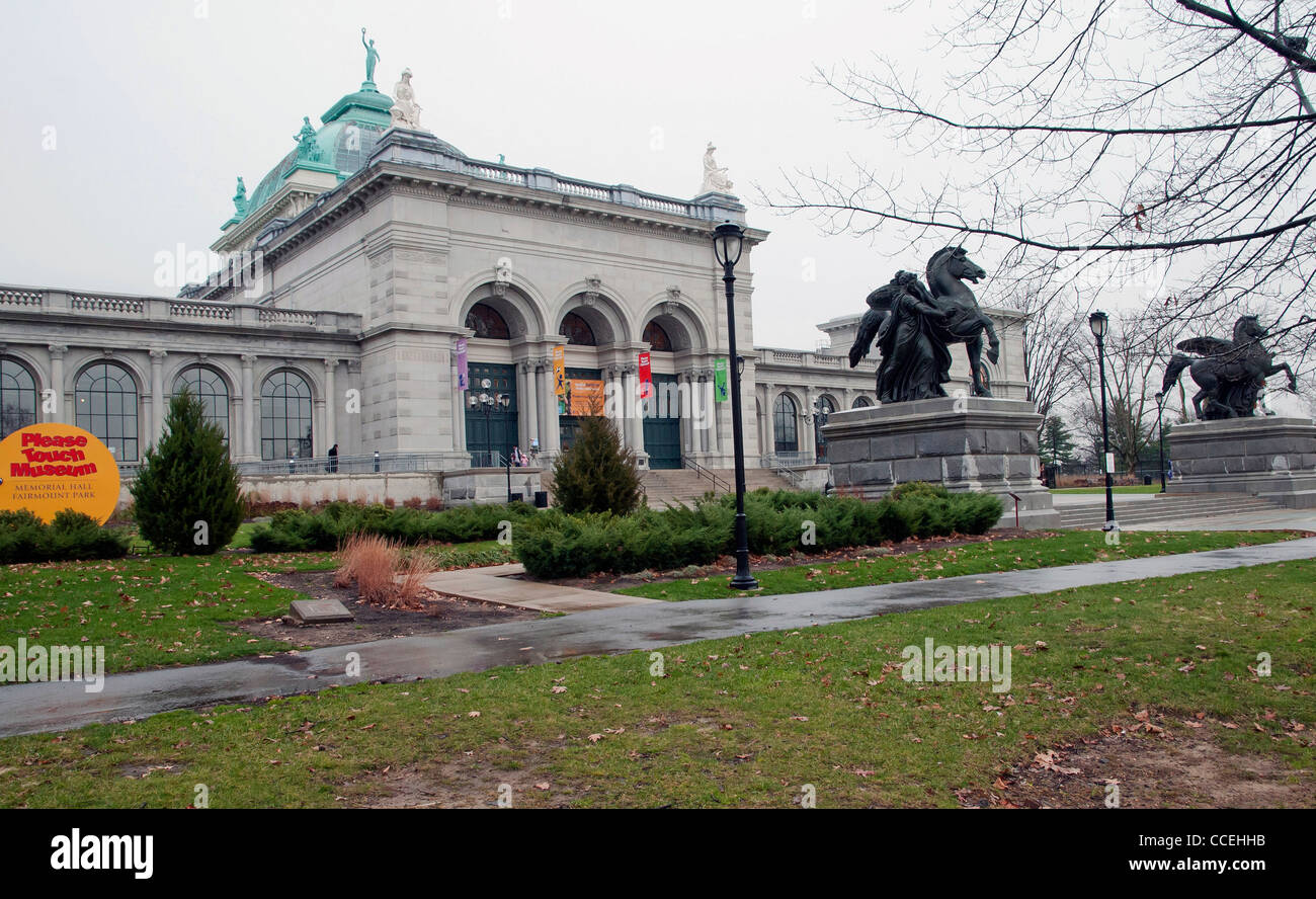 Memorial Hall è un Beaux-Arts edificio in stile di casa di Please Touch Museum , Philadelphia, Pennsylvania, STATI UNITI D'AMERICA Foto Stock