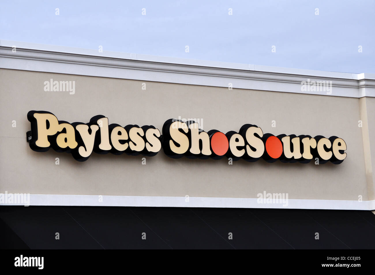Payless calzatura fonte in Tyler Texas Gennaio 21, 2012 Foto Stock