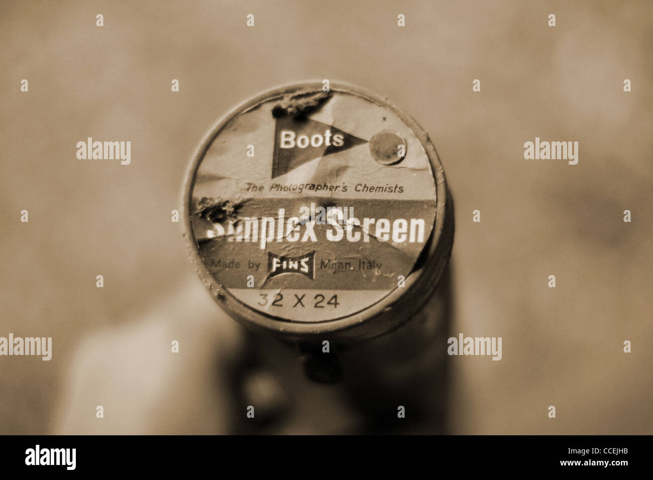 Vintage di apparecchiature fotografiche Foto Stock