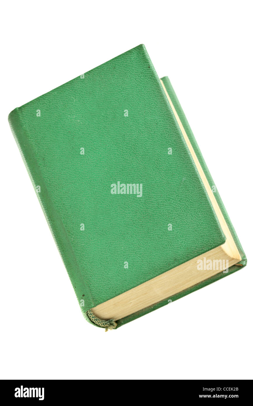 Rubrica in formato tascabile isolate su sfondo bianco Foto Stock