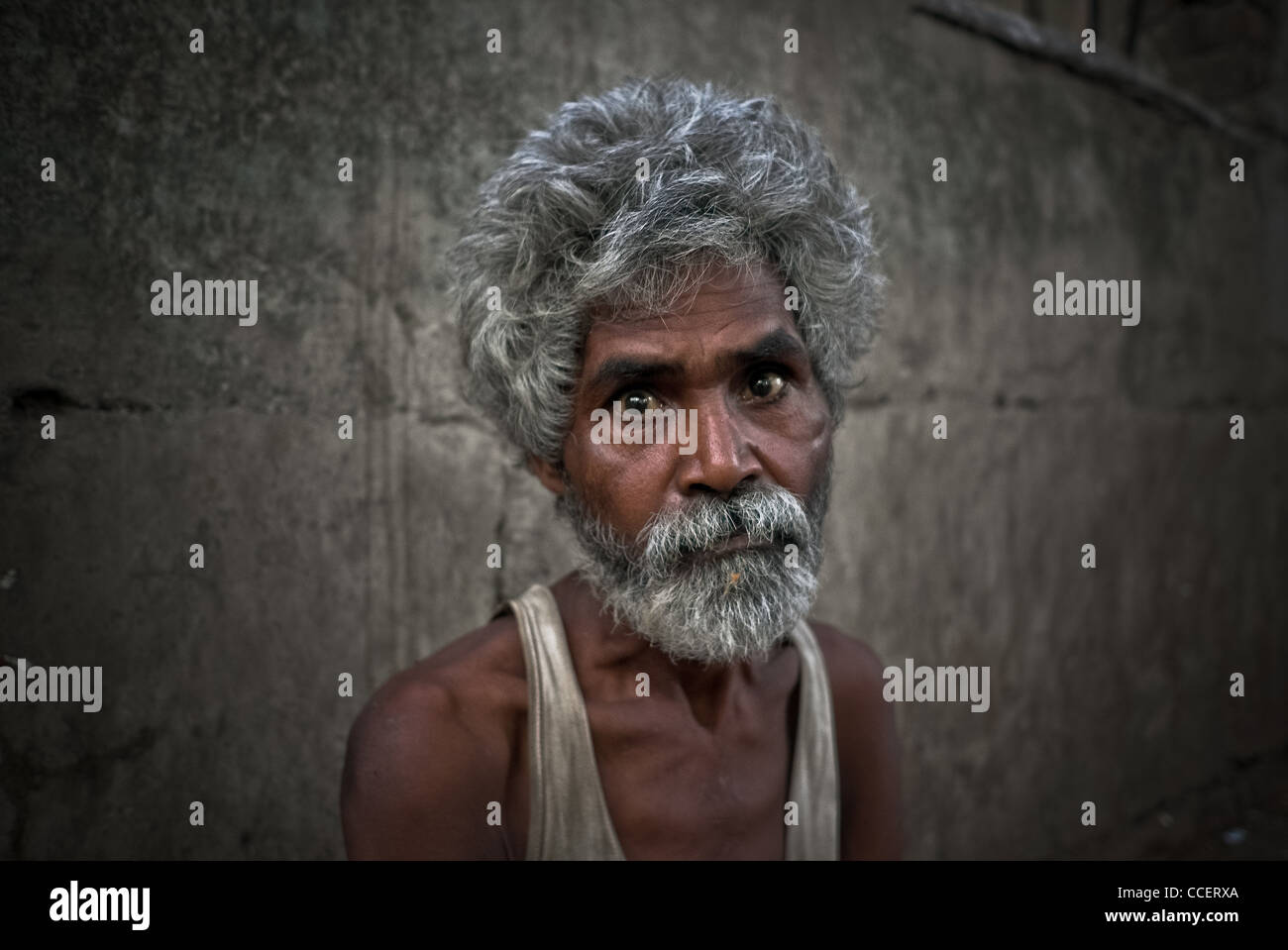 Intoccabile e disabilitato Bombay., angoscia. Foto Stock