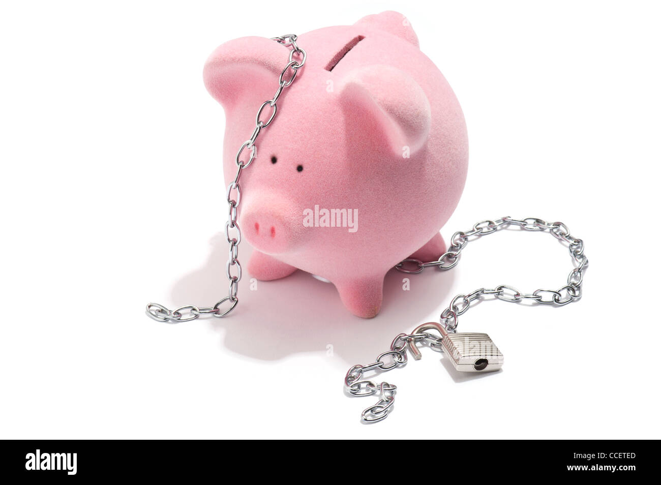 Un unchained e sbloccato salvadanaio Foto Stock