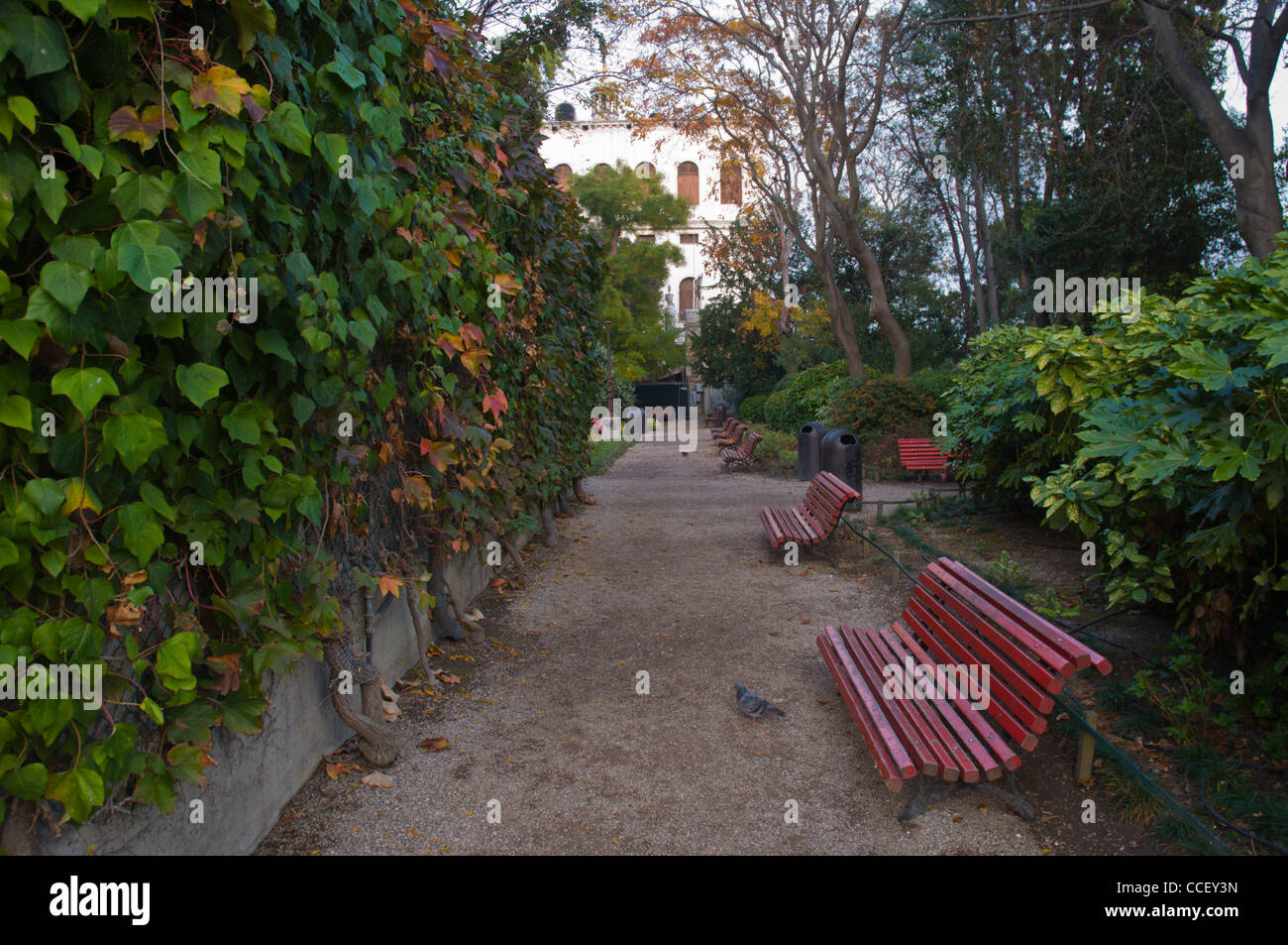 Giardinetti Reali park sestiere di San Marco quartiere Venezia Veneto Italia del nord Europa Foto Stock