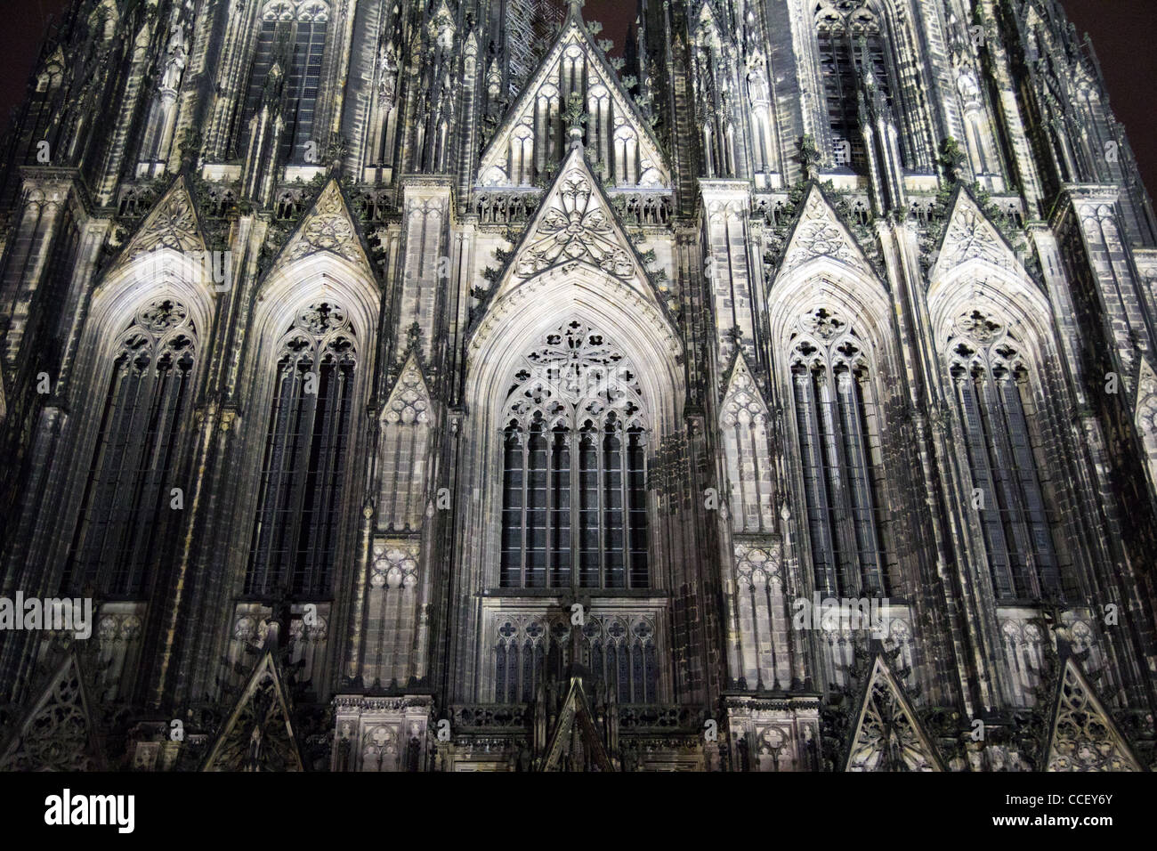 La cattedrale di Colonia, Germania Foto Stock