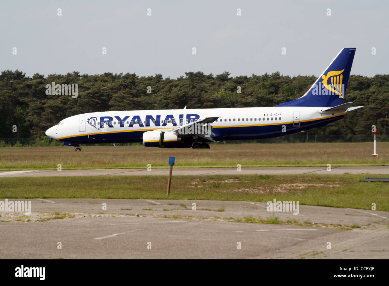 Ryanair a Dusseldorf weeze airport Foto Stock