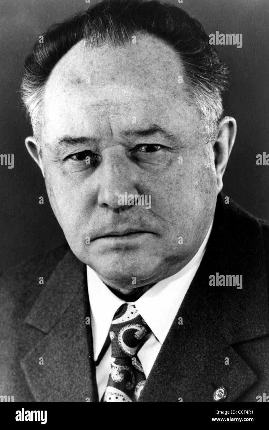 Erich Mielke - *28.12.1907 - 21.05.2000: ritratto del ministro della Sicurezza dello Stato della Repubblica democratica tedesca dal 1957 al 1989. Foto Stock