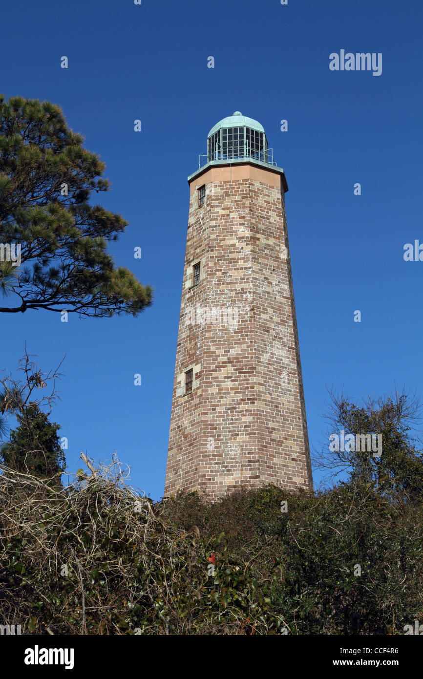 La Old Cape Henry Lighthouse, Virginia Beach, Virginia, Stati Uniti d'America Foto Stock