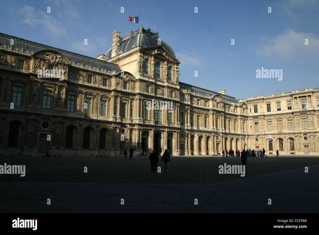 Museo del Louvre (Musée du Louvre a Parigi Foto Stock