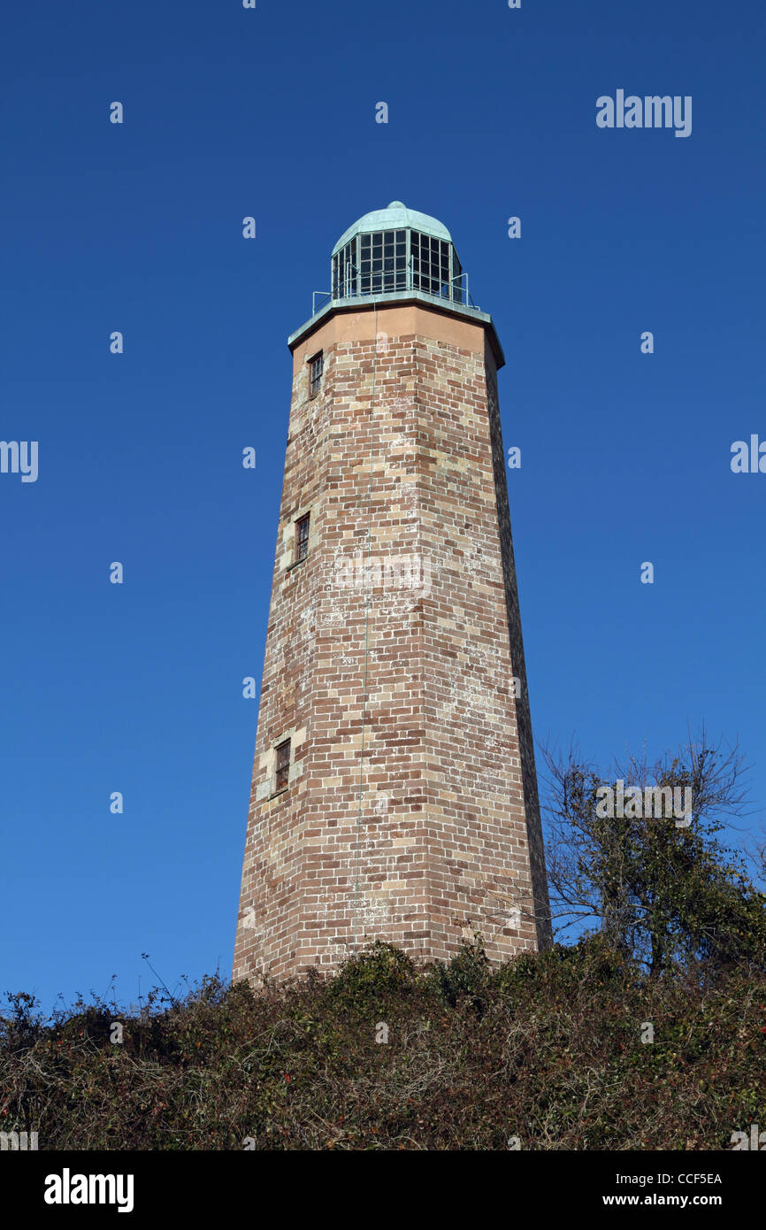 La Old Cape Henry Lighthouse, Virginia Beach, Virginia, Stati Uniti d'America Foto Stock