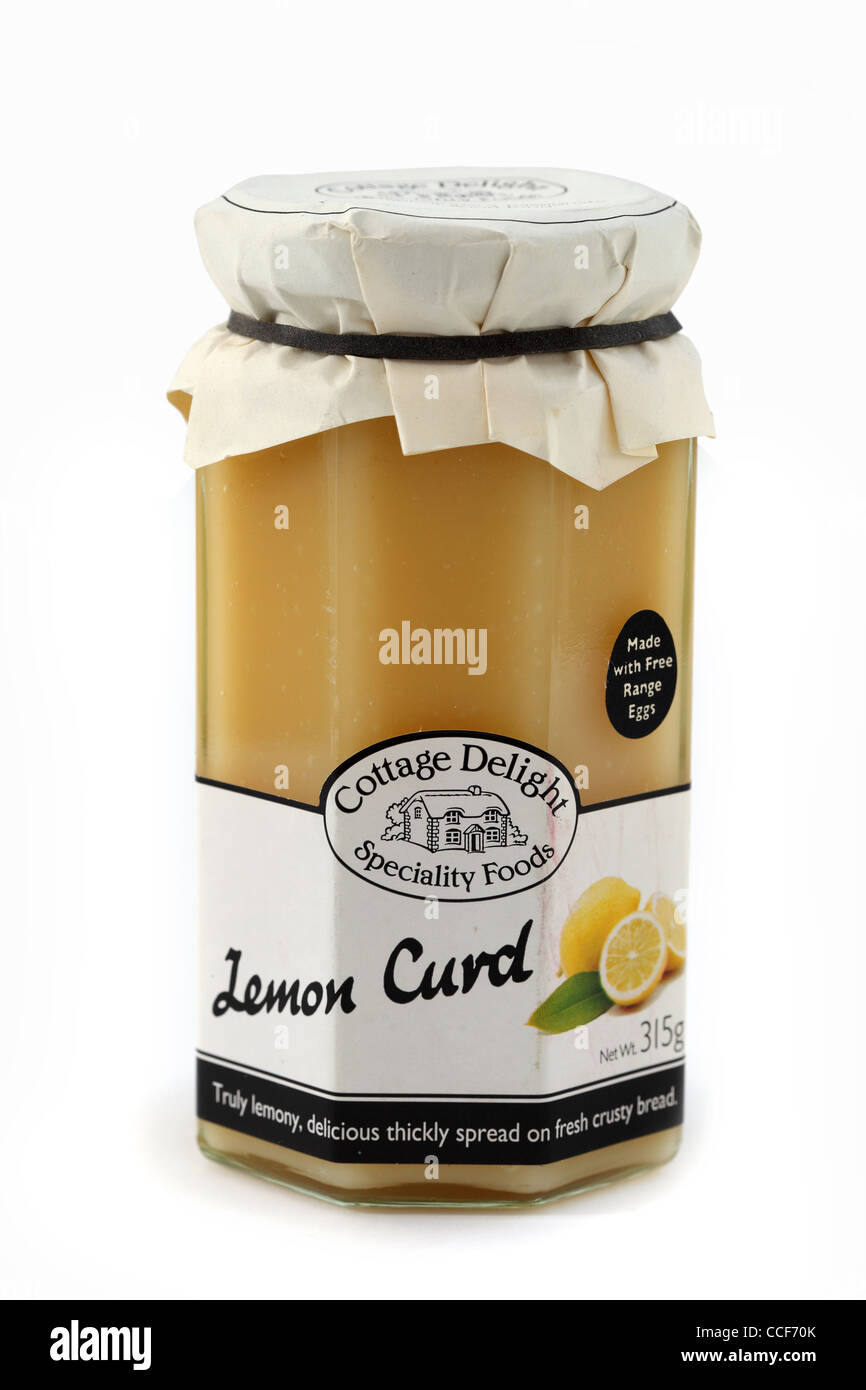 Cagliata di limone cottage delizia Specialty Foods Foto Stock