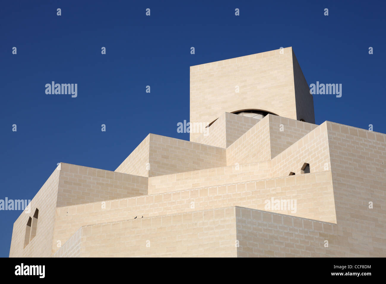 Il Museo di Arte Islamica a Doha, in Qatar Foto Stock