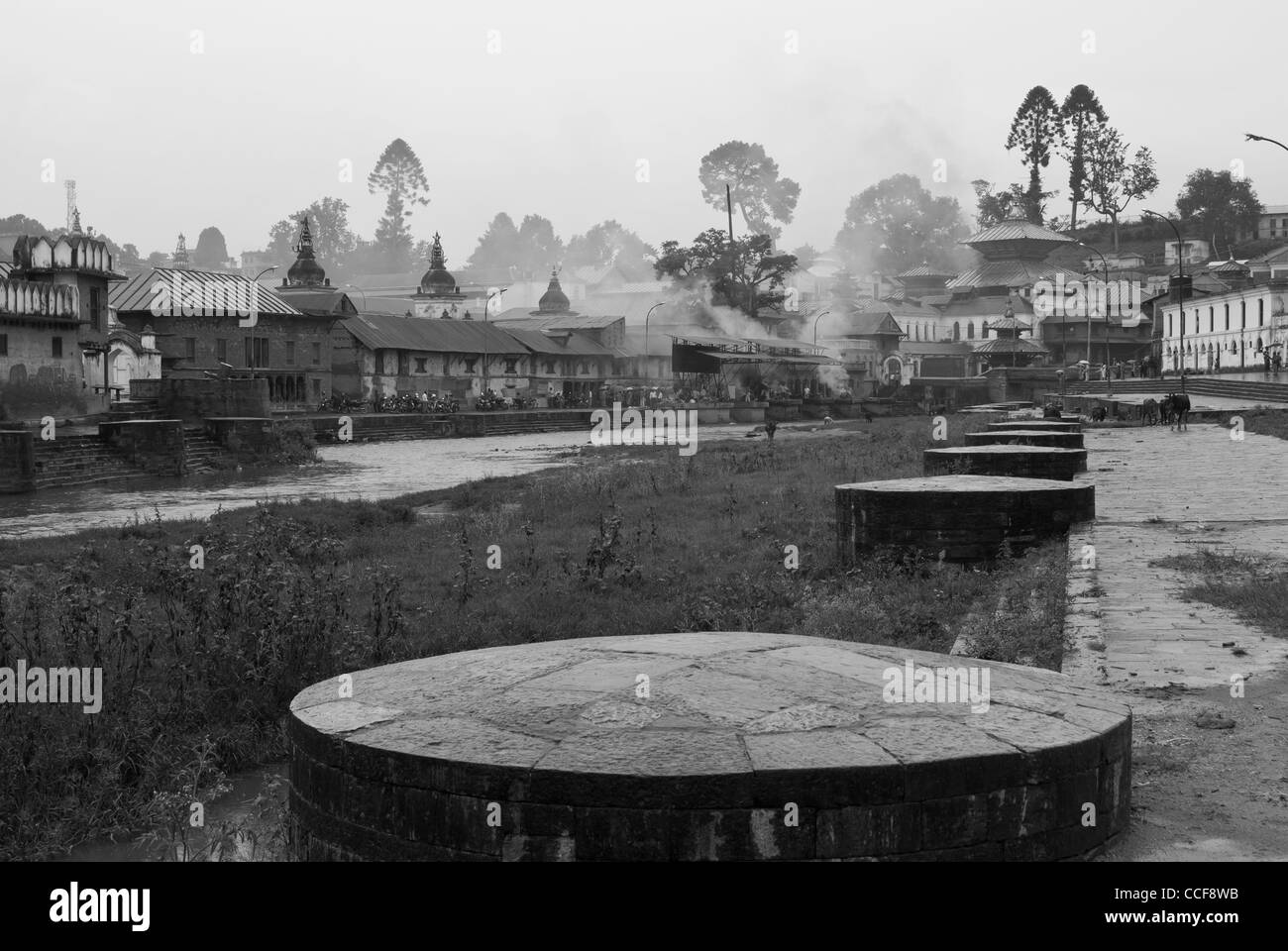 Pashupati, Kathmandu, Nepal Foto Stock