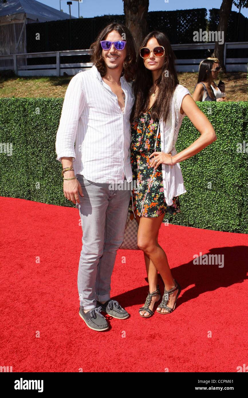 Ottobre 10, 2010 - Los Angeles, California, Stati Uniti - Cisco Adler, fidanzata Barbara Stoyanoff..Clicquot Polo Classic Los Angeles tenutosi a Will Rogers State Park. Los Angeles 10-10-2010. K66532TL(Immagine di credito: Â© TLeopold/Globe foto/ZUMApress.com) Foto Stock