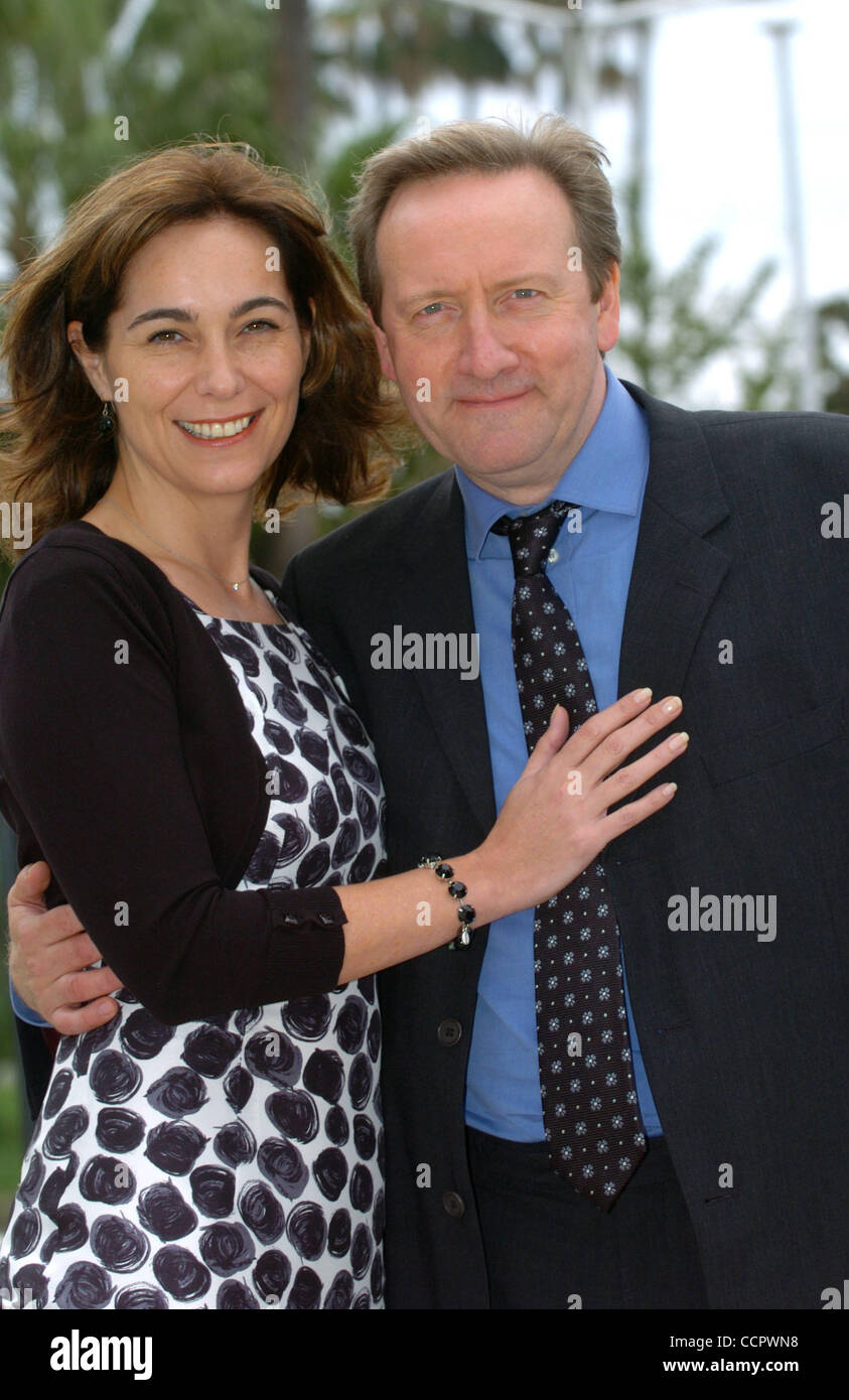 Attori FIONA DOLMAN E NEIL DUDGEON al Majestic Hotel Cannes per il ...