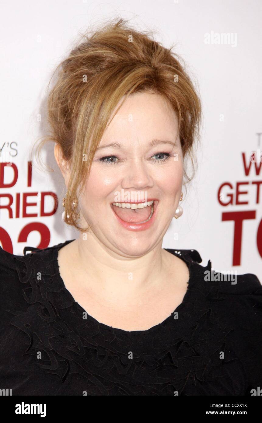 Mar 22, 2010 - New York New York, Stati Uniti d'America - Comico CAROLINE RHEA assiste il New York premiere di 'Perché ho sposato troppo" tenutasi presso il Teatro SVA. (Credito Immagine: Â© Nancy Kaszerman/ZUMA Press) Foto Stock