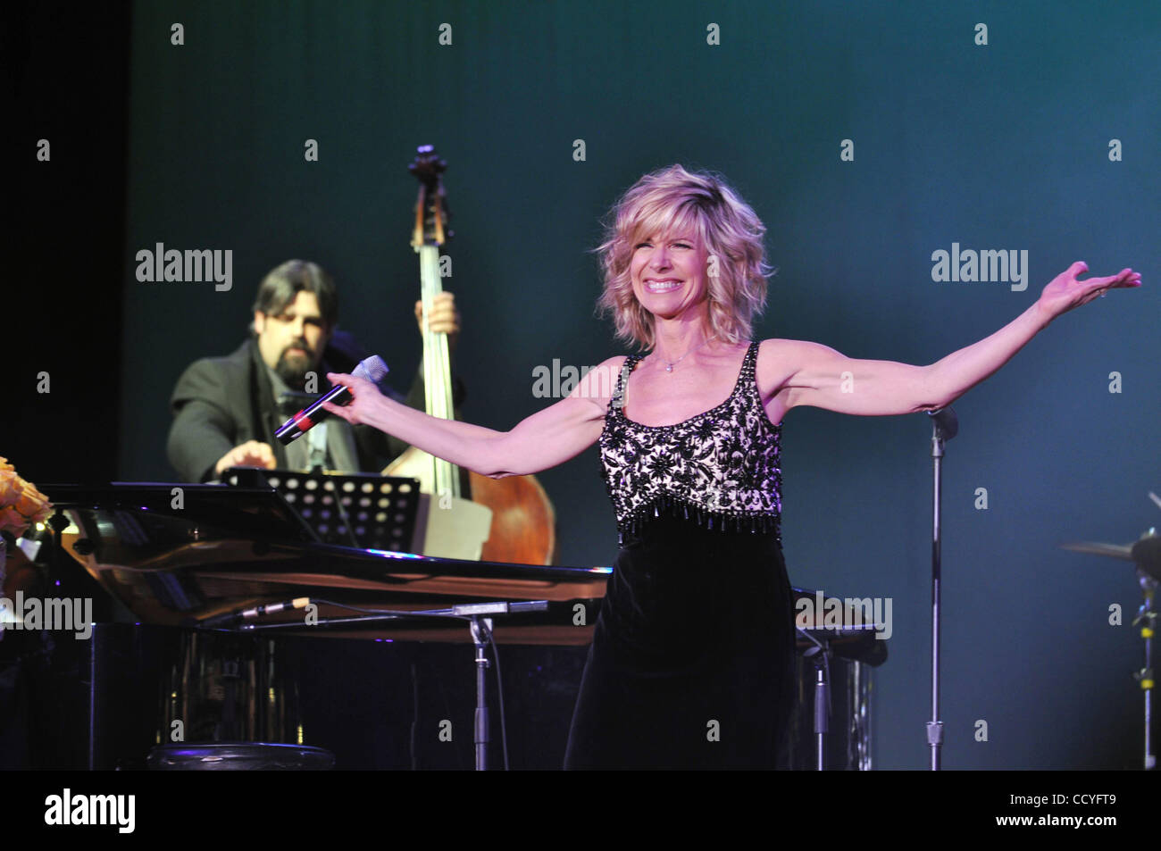 6 marzo 2009 - Emporia, Virginia, Stati Uniti d'America cantante Debby Boone effettuando al Greensville Performing Arts Center di Emporia, VA copyright Tina Fultz Foto Stock