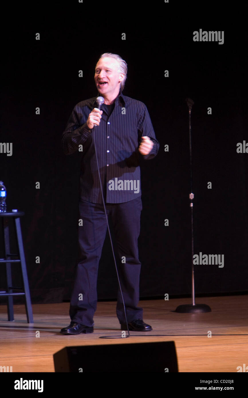 9 novembre 2008 - Toronto, Ont comico Bill Maher ha eseguito la sua stand-up alla Massey Hall di Toronto Ontario. Steve Dormer Southcreek / EMI / Zuma premere Foto Stock