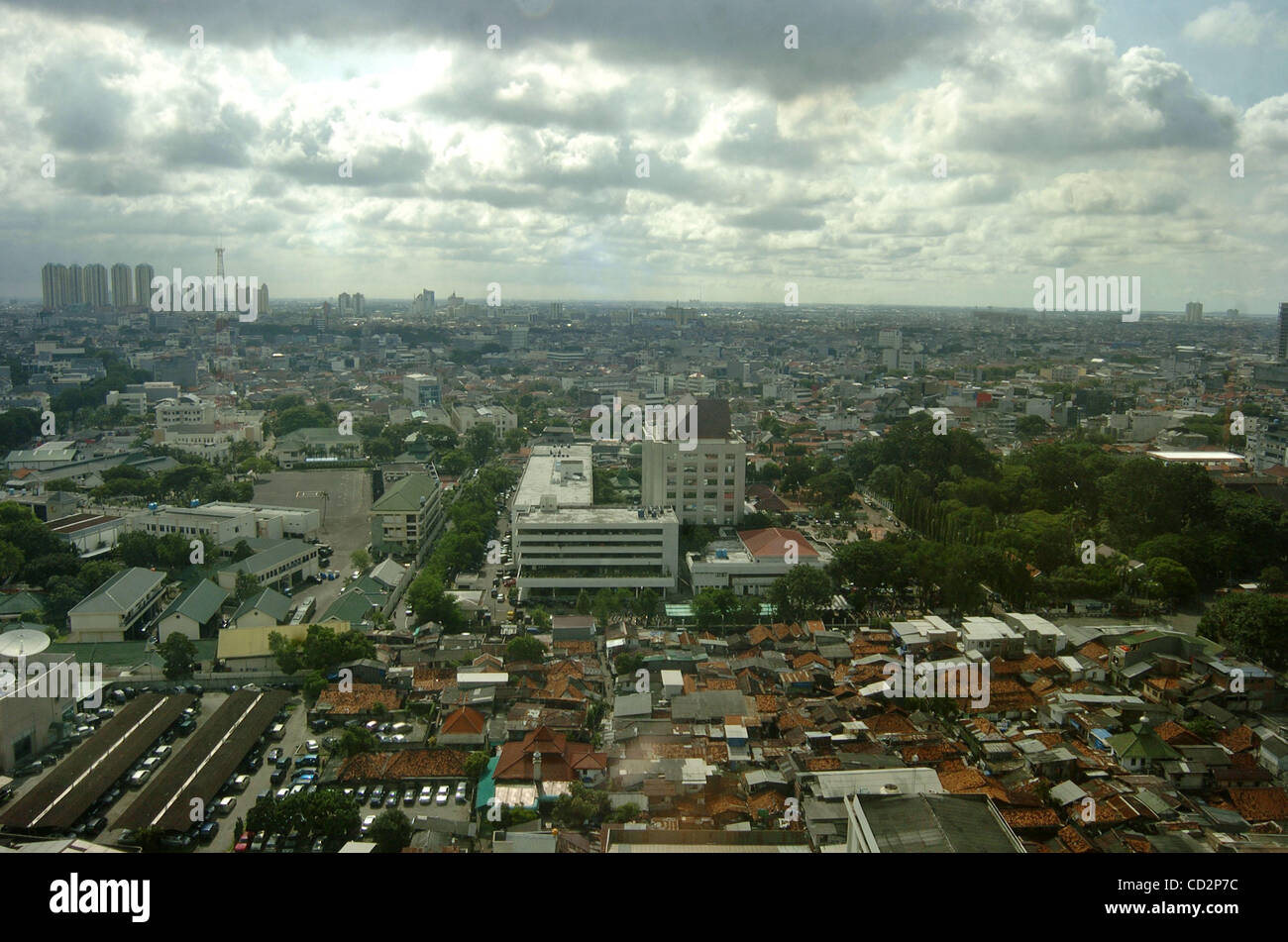 Mar 17, 2008 - Jakarta, Indonesia - Indonesia si sta muovendo verso una piena ripresa dalla crisi economica che ha colpito il paese dal 1998. Ispirato da un migliore rendimento economico nel 2007 che è in grado di raggiungere il suo obiettivo di crescita del 6,3 percento, il governo ha fissato una crescita economica basata su un o Foto Stock