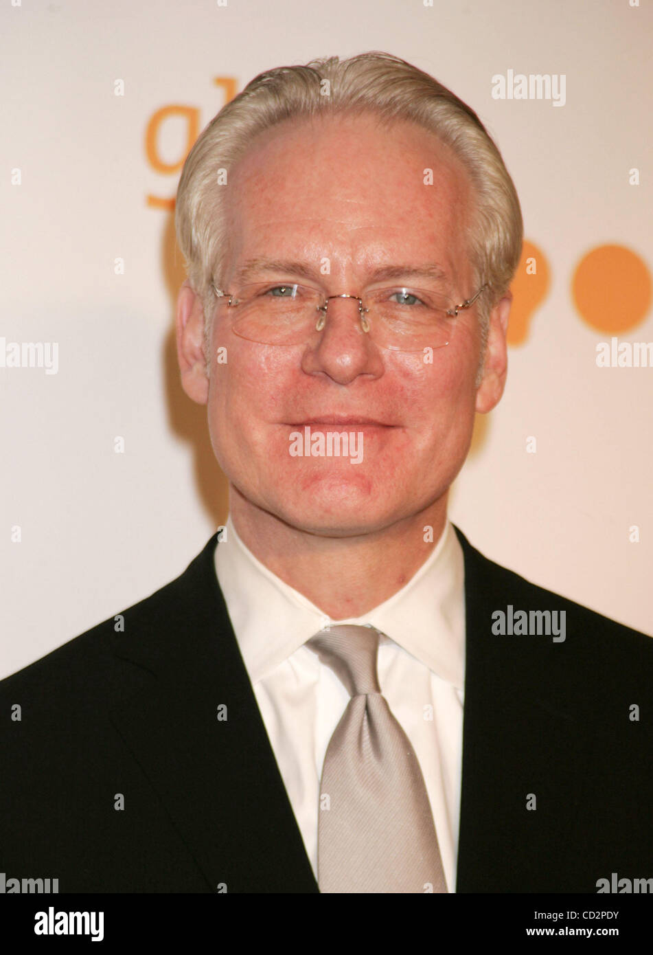 Mar 17, 2008 - New York, NY, STATI UNITI D'AMERICA - TIM GUNN presso gli arrivi per il XIX annuale di GLAAD Media Awards che si è tenuto presso il Marriott Marquis Hotel. (Credito Immagine: © Nancy Kaszerman/ZUMA Press) Foto Stock