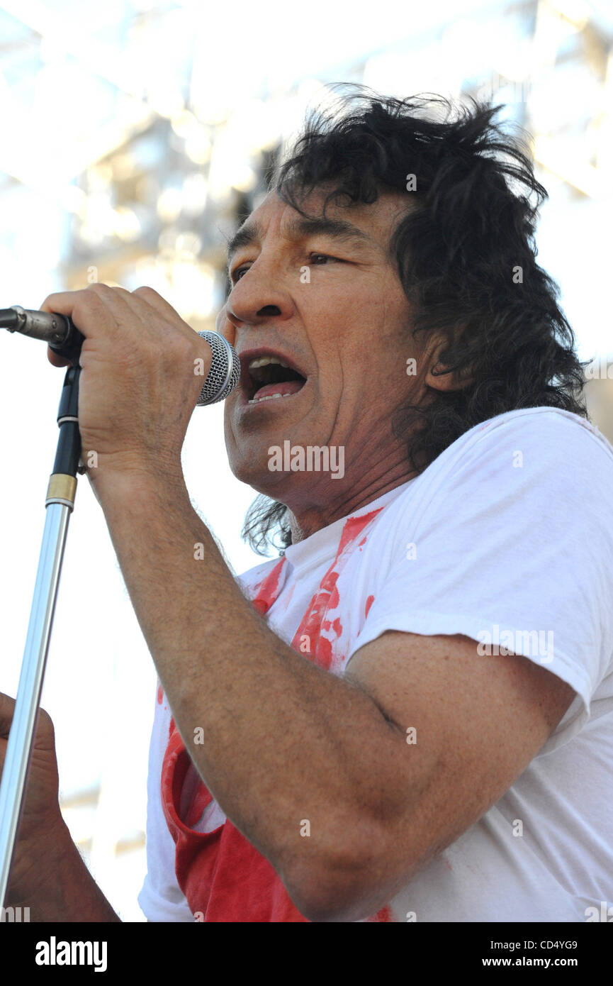 Oct 26, 2008-Pomona, CALIFORNIA, STATI UNITI D'AMERICA-musicista di lettera di vettura tassa dei tubi in Love Ride 25, Pomona fiera. (Credito Immagine: cr Scott Mitchell/ZUMA Press) Foto Stock