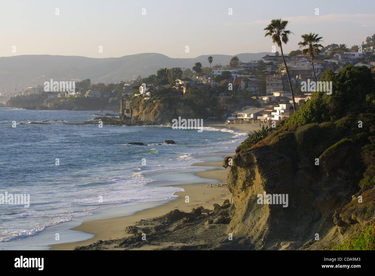 15 ago 2010 - Laguna Beach, California, Stati Uniti - Laguna Beach è una città situata nel sud della Contea di Orange, California. Laguna Beach è che il mondo è la mecca per skimboarding, lo sport che è stato inventato dalla città di bagnini di oltre mezzo secolo fa. La città ha anche guadagnato qualche fiera nazionale Foto Stock