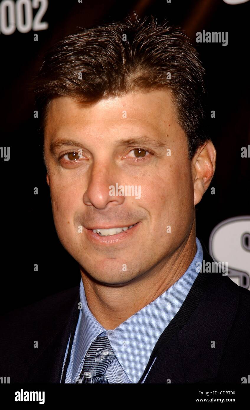 K28005AR SD1210.sportivo dell'anno partito, sponsorizzato da Sports Illustrated.TINO MARTINEZ.TAO, 42 EAST 58 TH STREET, New York New York. / 2002(Credit Immagine: Â© Andrea Renault/Globe foto/ZUMAPRESS.com) Foto Stock