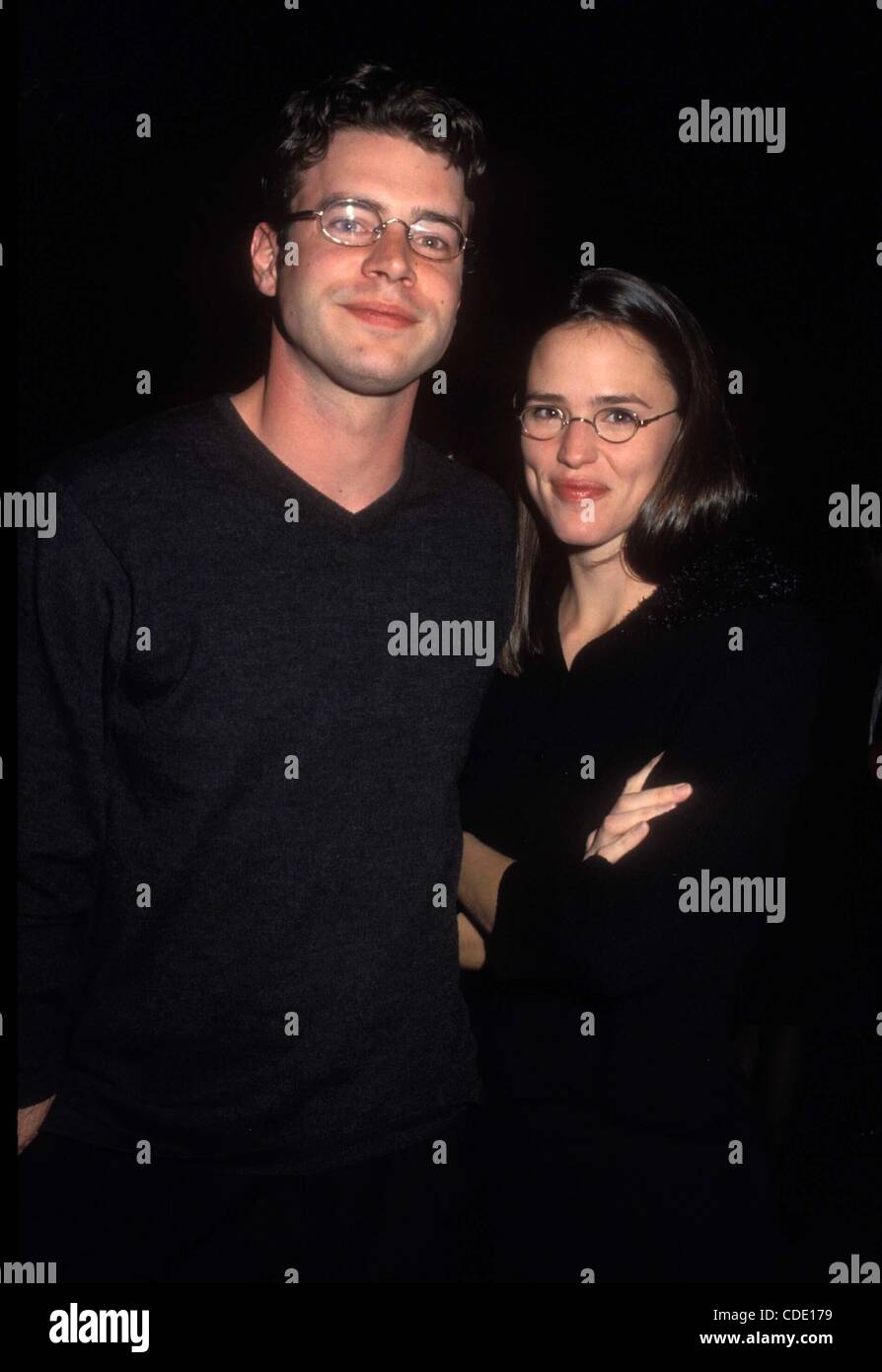 Il 1 gennaio, 2011 - Hollywood, California, Stati Uniti - 1/23/1999 DI LOS ANGELES.56TH GOLDEN AWARDS-WILLIAM MORRIS PARTE.Jennifer Garner e SCOTT FOLEY.(Immagine di credito: Â© Phil Roach/Globe foto/ZUMAPRESS.com) Foto Stock