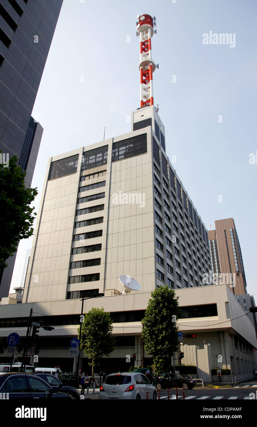 Giugno 29, 2011 - Tokyo, Giappone - Vista generale dell'aspetto esteriore della Tokyo Electric Power Company presso la sede centrale a Tokyo, Giappone. (Credito Immagine: © Shugo Takemi Jana/press/ZUMAPRESS.com) Foto Stock