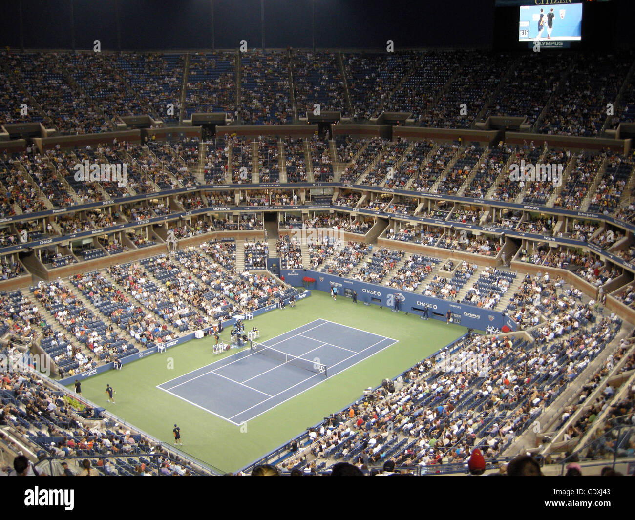 Sett. 4, 2011 - New York New York, Stati Uniti - Giorno 7 U.S. Open Tennis . Ã Â© 9/4/11 .Arthur Ashe Stadium.(Immagine di credito: Â© Bruce Cotler/Globe foto/ZUMAPRESS.com) Foto Stock