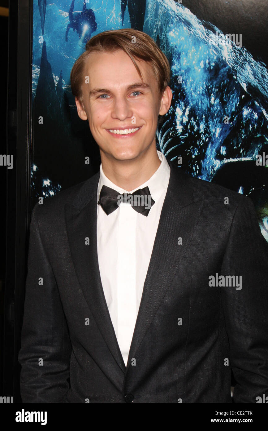 Rhys Wakefield Los Angeles premiere di 'Sanctum' a Grauman's Chinese Theater - Gli arrivi di Los Angeles, California - 31.01.11 Foto Stock