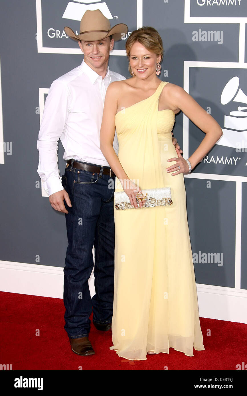 Gioiello e Ty Murray 53 Annual Grammy Awards alla Staples Center - tappeto rosso arrivi a Los Angeles, California - 13.02.11 Foto Stock