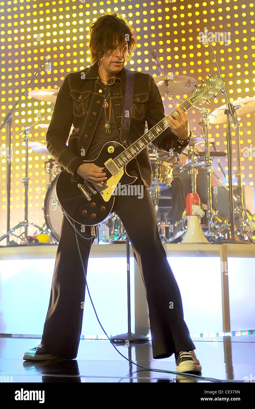 Dean cetta Stone Temple Pilots esibirsi in concerto al Seminole Hard Rock Hotel & Casino Hollywood Florida - 12.10.10 Questioni Foto Stock
