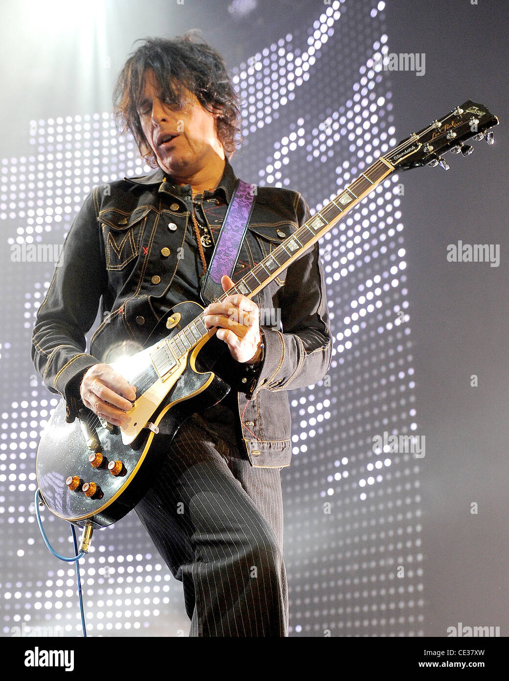 Dean cetta Stone Temple Pilots esibirsi in concerto al Seminole Hard Rock Hotel & Casino Hollywood Florida - 12.10.10 Questioni Foto Stock