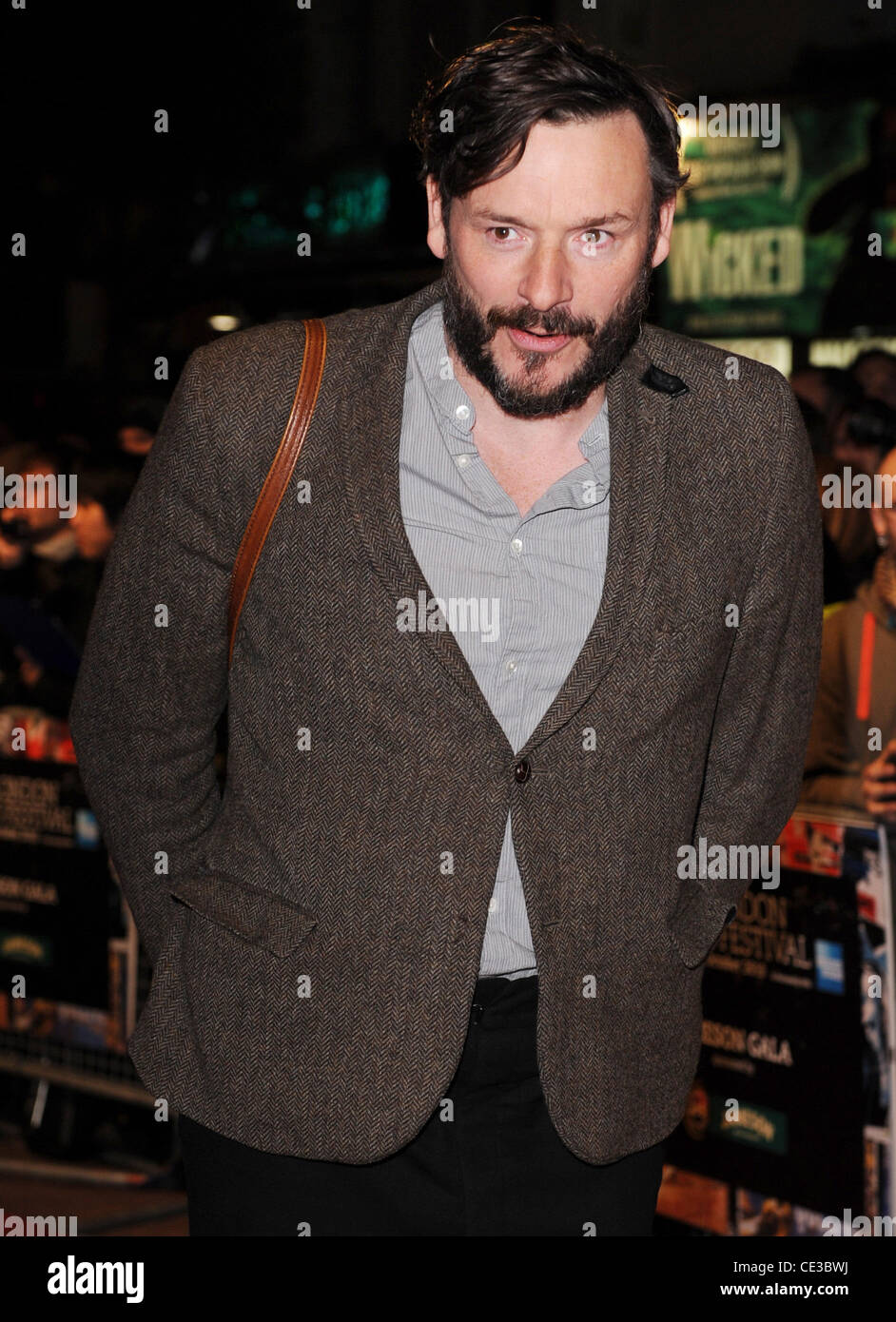 Julian Barratt 54th BFI London Film Festival: "Black Swan' UK premiere tenutasi presso la Vue West End arrivi - Londra, Inghilterra - 22.10.10 Foto Stock